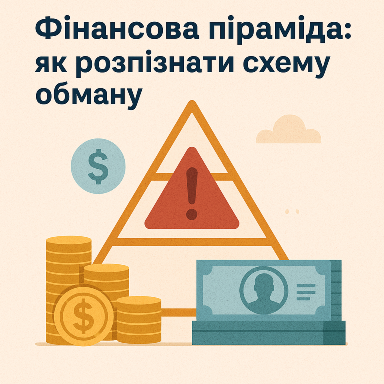 Фінансова піраміда: як розпізнати схему обману