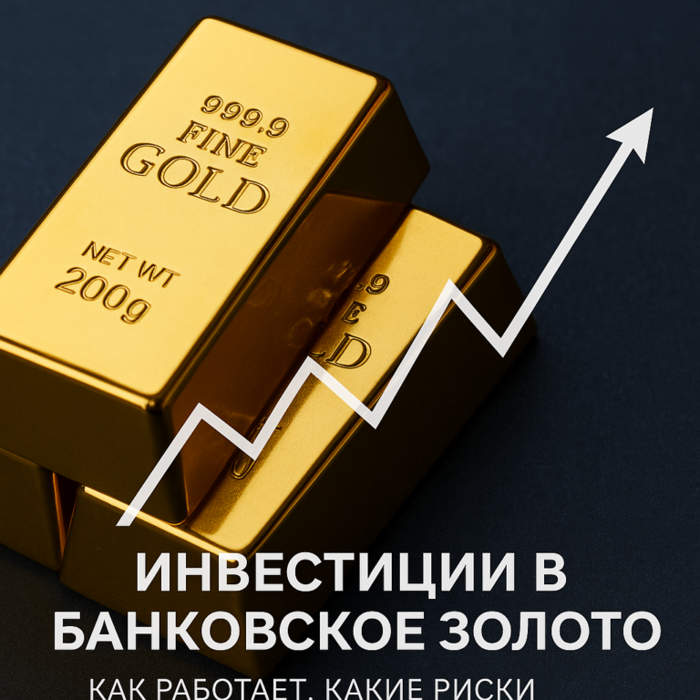 Инвестиции в банковское золото: как работает, какие риски и стоит ли в 2025 году