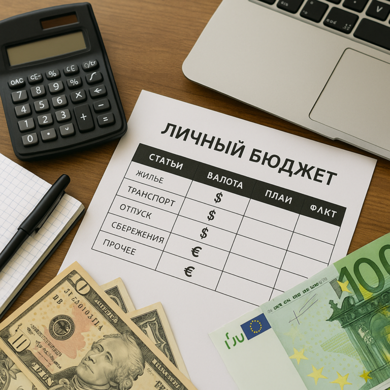 Как правильно планировать личный бюджет с учётом валютных колебаний