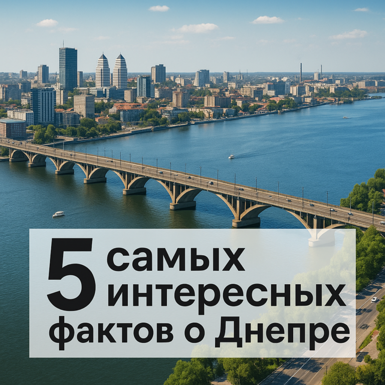 Панорама Днепра с Амурским мостом — достопримечательности города и обмен валют