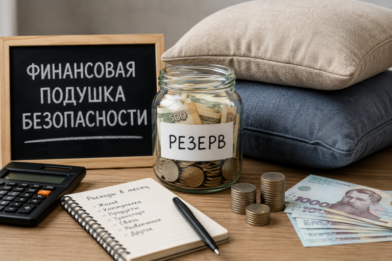 Финансовая подушка безопасности и накопления на случай непредвиденных расходов
