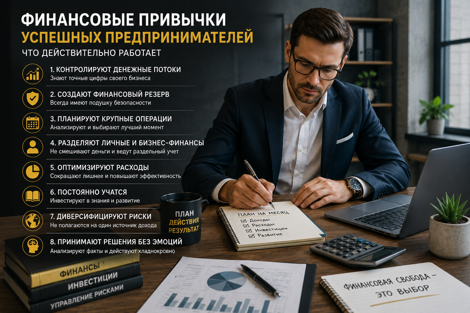 Финансовые привычки успешных предпринимателей и эффективное управление деньгами